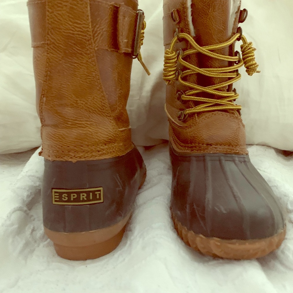 Esprit duck boots - fleece lined